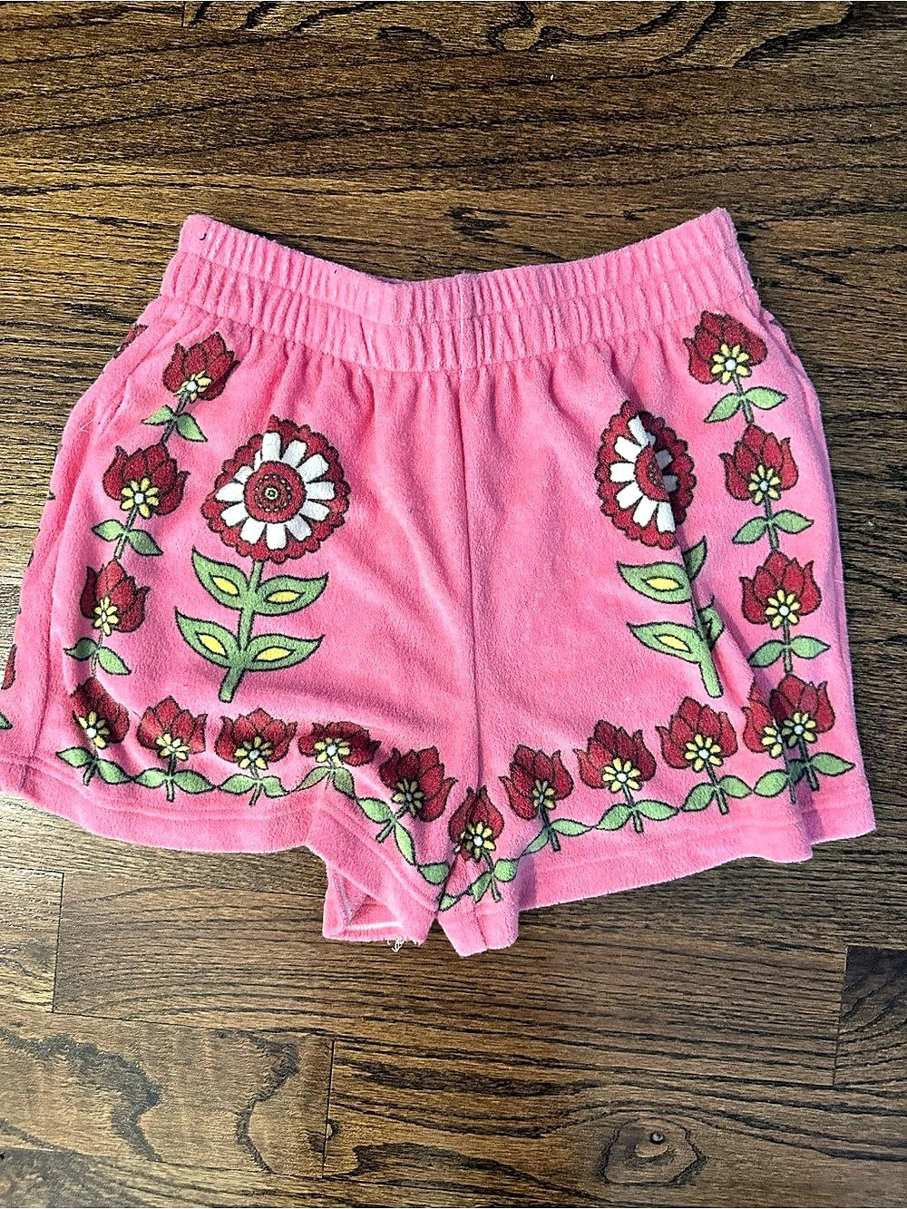 Free people Floral Shorts in Pink Size Small NWT